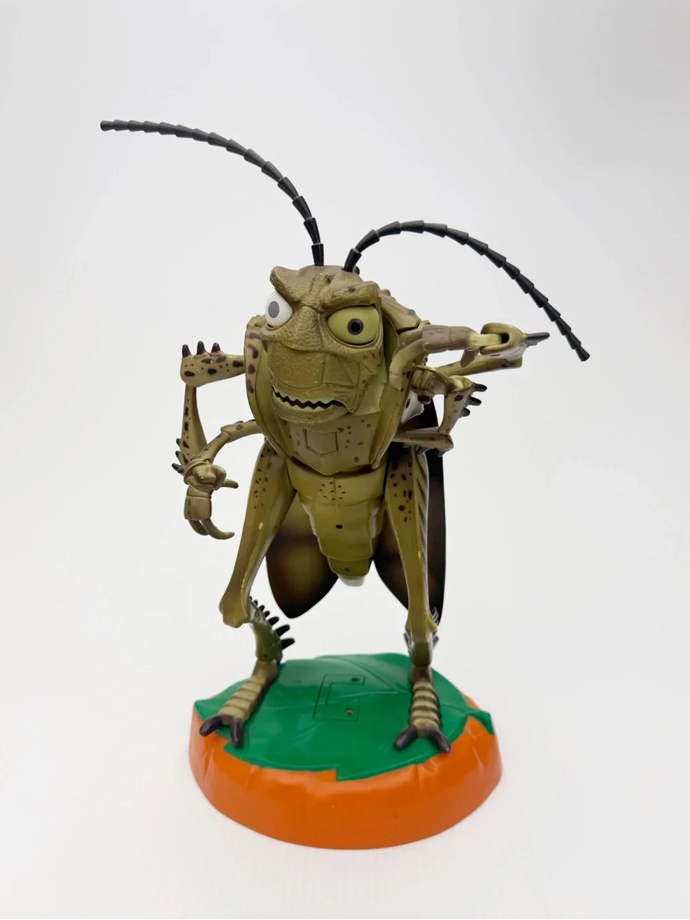 Vintage 1998 Disney Thinkway A Bugs Life Hopper Talking Room Guard Figure Toy